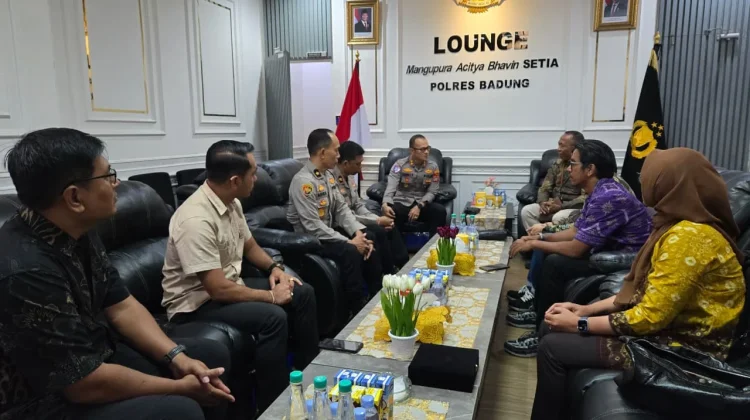 PLN UP3 Bali Selatan dan Polres Badung Perkuat Koordinasi jelang Hari Raya
