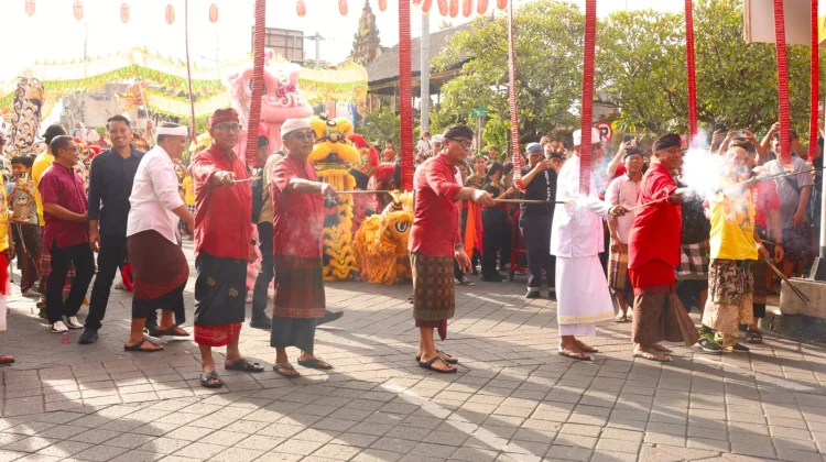Festival Harmoni Imlek 2577  di Denpasar Dikemas Lebih Atraktif dan Inklusif