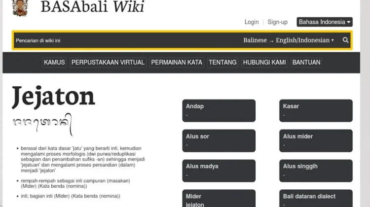 Modernisasi Bahasa Ibu, Digitalisasi Bahasa Bali lewat BASAbali Wiki