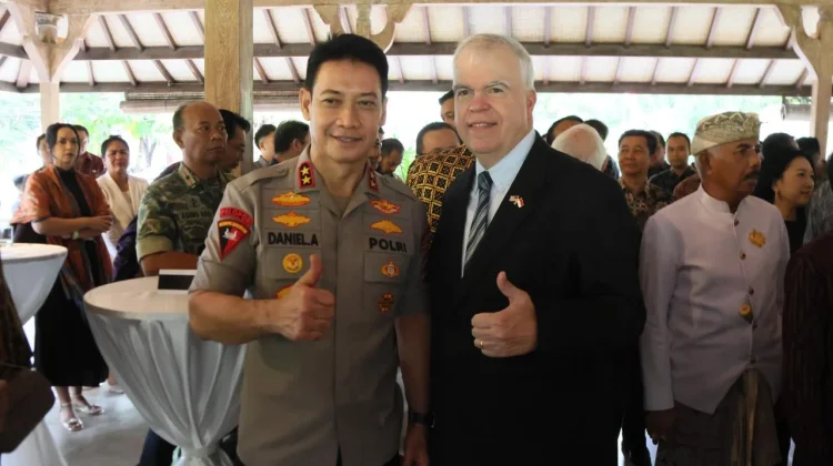 Kapolda Bali Hadiri Peresmian Kantor Konsuler AS