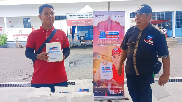 SPBU di Jembrana Gratiskan Ratusan Takjil Setiap Hari