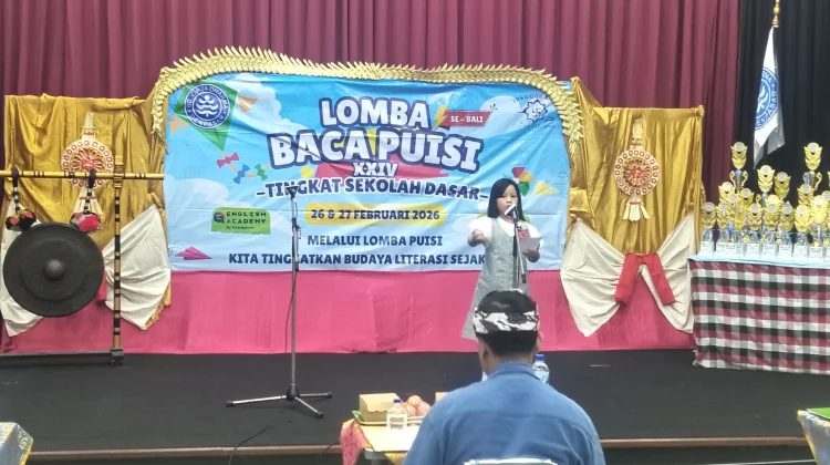 SD Cipta Dharma Menggelar Lomba Baca Puisi