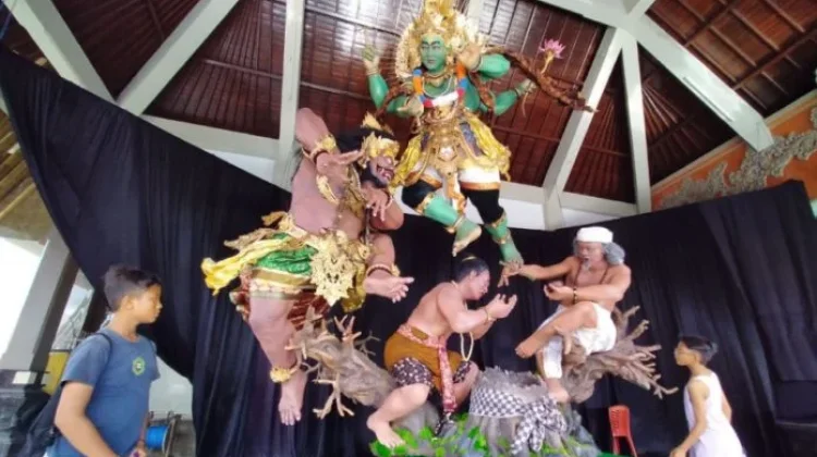 Belasan Ogoh-ogoh Terbaik Lolos ke Parade Kasanga Festival