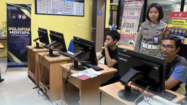 Satlantas Polres Badung Gencarkan Polantas Menyapa Layani Masyarakat