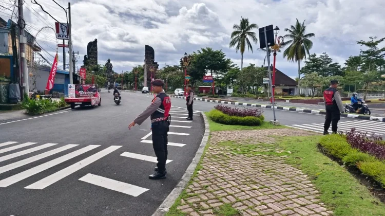 Menjelang Nyepi dan Idul Fitri, Polres Gianyar Intensifkan Patroli