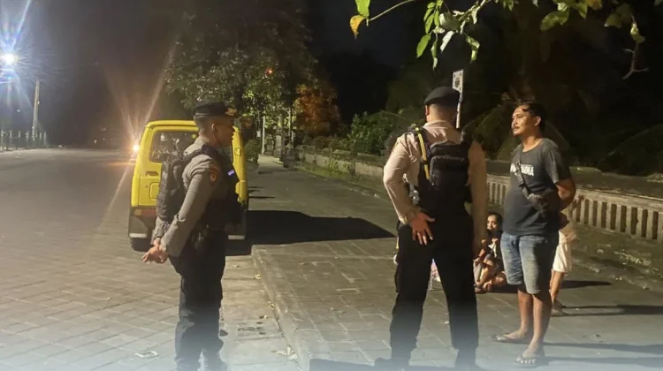 Samapta Polres Badung Gencarkan Patroli Ops Cipkon Agung 2026
