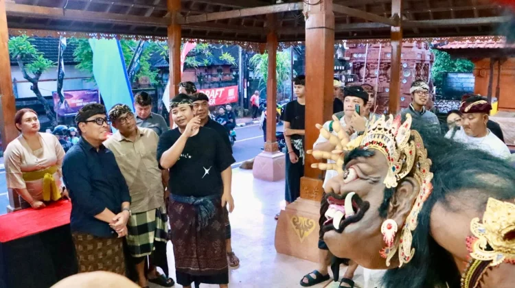 Arya Wibawa Tinjau 16 Besar Ogoh-ogoh Kasanga Festival 2026 di Denpasar Timur