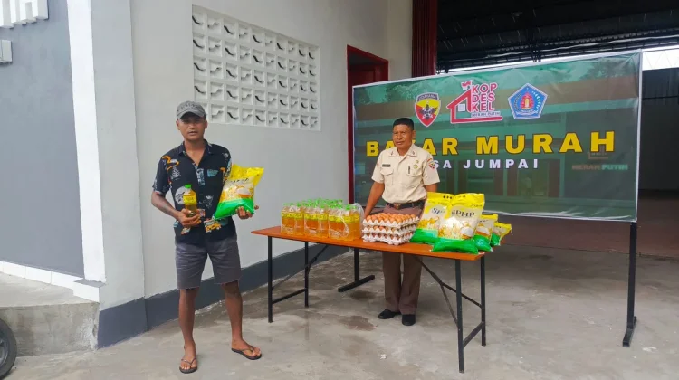 Kodim Klungkung Gelar Bazar Murah KDKMP
