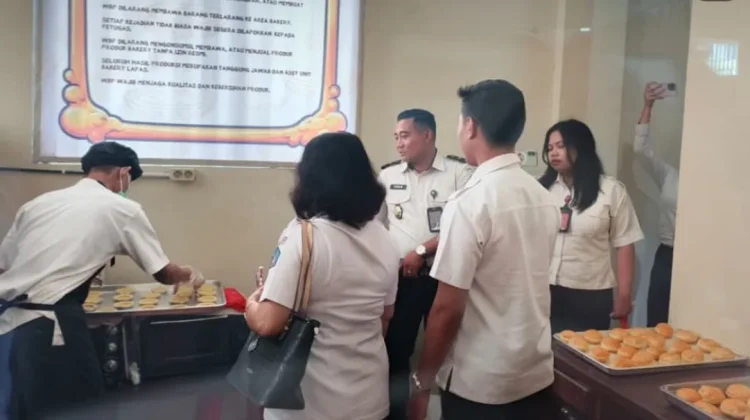 Dinkes Badung Verifikasi Standar PIRT Pie Susu Lapas Kerobokan