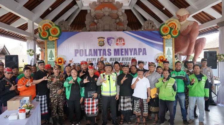 Kakorlantas Polri Hadiri “Polantas Menyapa” di Bali, Nyepi Aman, Mudik Nyaman