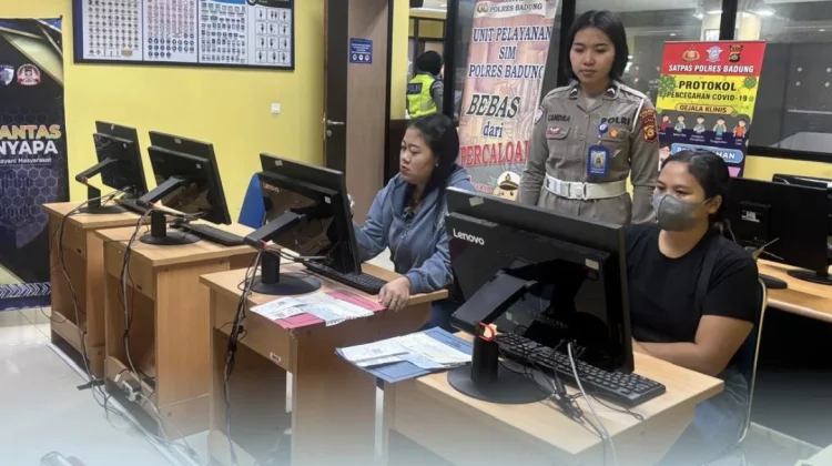 Polres Badung Komit Wujudkan Pelayanan SIM Bebas Pungli