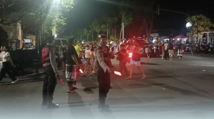 Polres Badung Gelar Patroli Biru Cegah Aksi Premanisme