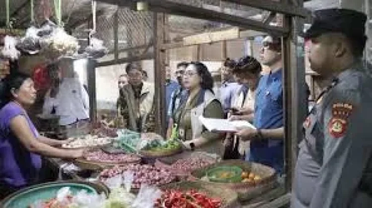 Pasar Kreneng Menjadi Lokasi Pantauan Bapanas