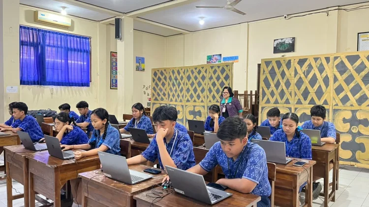 SMPN 3 Denpasar Gelar Gladi Bersih TKA