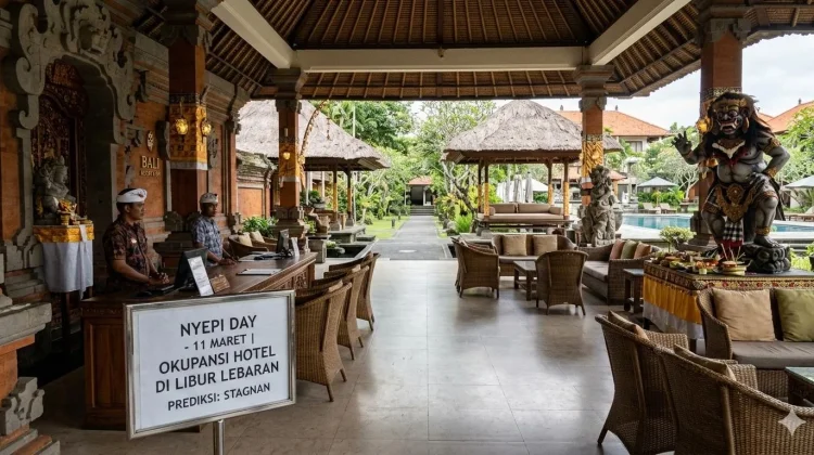 Lebaran Berdekatan dengan Nyepi, Okupansi Hotel Diprediksi Stagnan