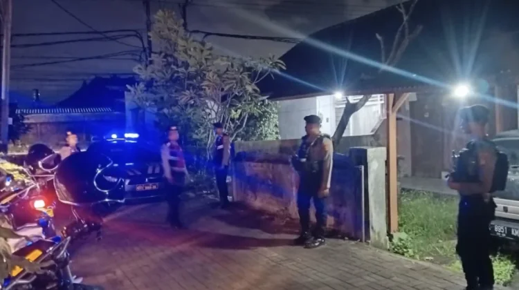 Polres Badung Gelar Patroli Pengamanan Rumah Ditinggal Mudik