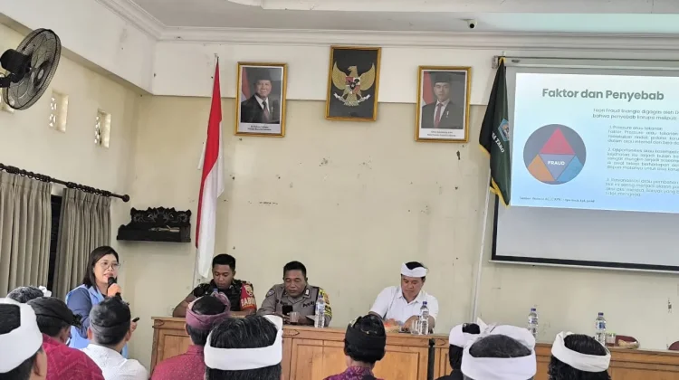 Sosialisasi Desa Anti Korupsi Desa Taro, Wujudkan Desa Bersih dan Tertib