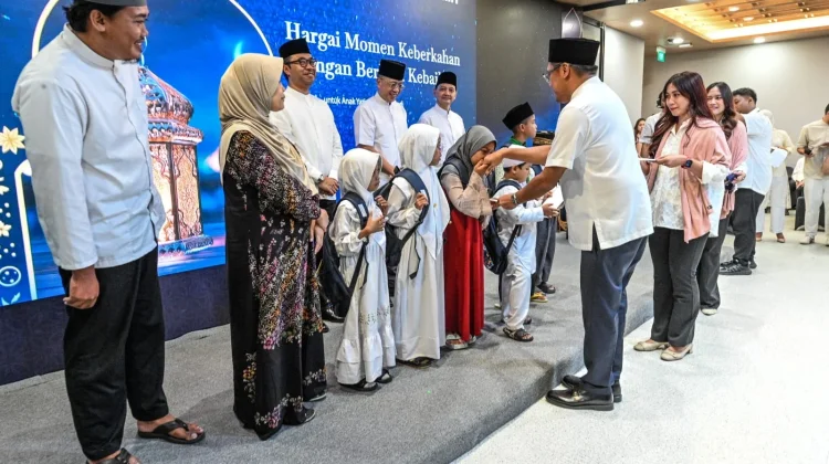 Bank Mandiri Regional XI Berbagi Kebaikan di Bulan Ramadan