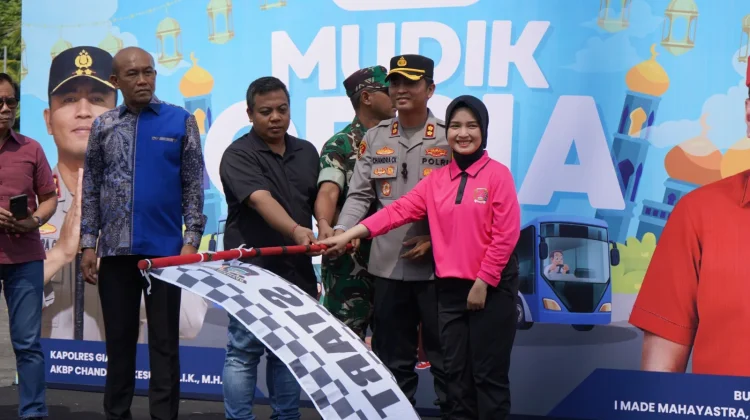 Polres Gianyar dan Pemkab Gianyar Gelar Mudik Ceria 2026