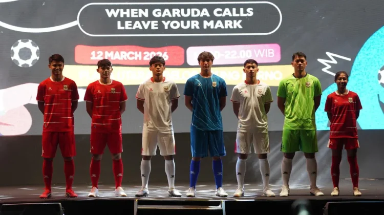 Kelme Luncurkan Jersey Terbaru Tim Nasional Indonesia