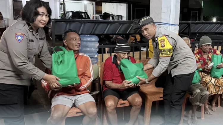 Minggu Kasih Wujud Kepedulian Polres Badung untuk Lansia