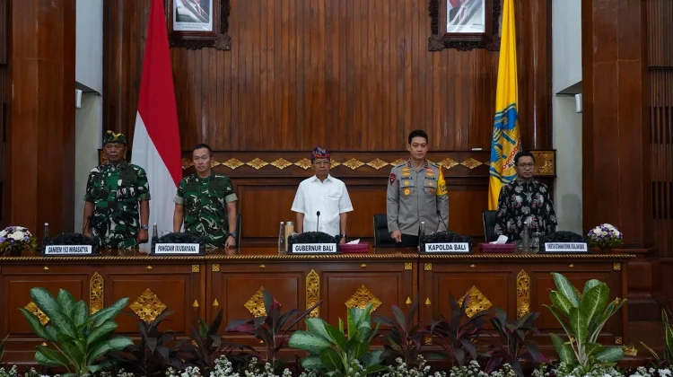 Rakor Mitigasi Konflik Sosial Jelang Nyepi dan Idul Fitri di Bali