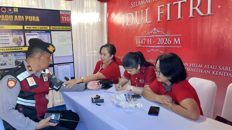 Pos Terpadu Adi Pura Tabanan Layani Cek Kesehatan Gratis