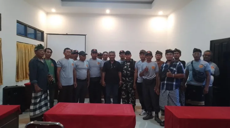 Perkuat Sinergi Satlinmas dan Pecalang Menjelang Pengerupukan dan Nyepi