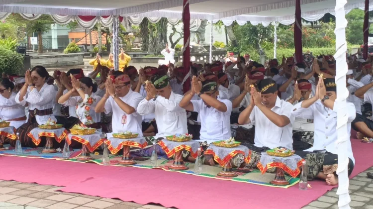 Kasdim Tabanan Hadiri Tawur Agung Kesanga