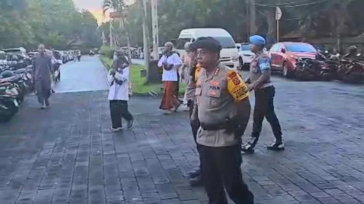 Polda Bali Amankan Salat Idulfitri usai Nyepi
