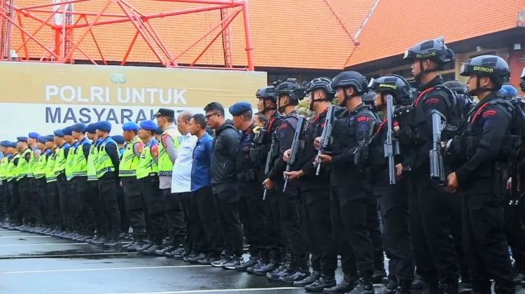Polda Bali Kerahkan 495 Personel Amankan Malam Takbiran