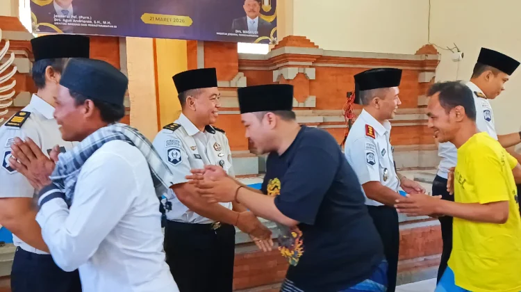 Ratusan Warga Rutan Negara Terima Remisi Nyep-Idulfitri