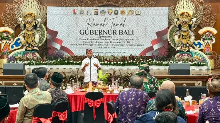 Gubernur Koster Ramah Tamah Bersama Forkopimda, Majelis Agama, FKUB dan Ormas
