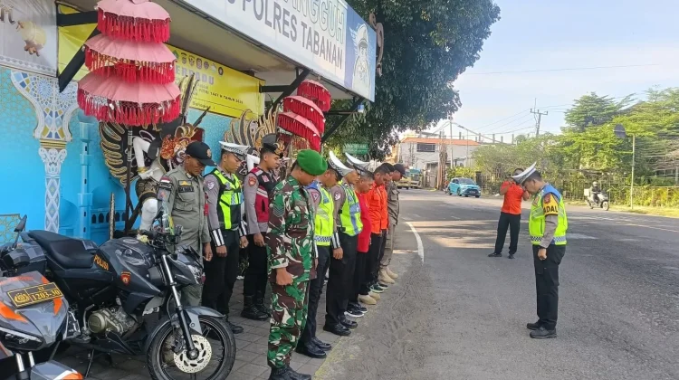 Kodim Tabanan Intensifkan Pemantauan Pos Pelayanan Nyepi dan Idul Fitri
