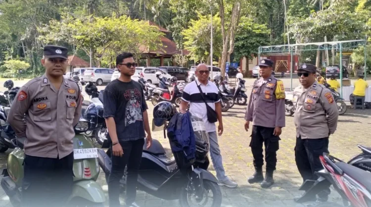 Polres Badung Intensifkan Pengamanan Destinasi Wisata saat Libur Lebaran