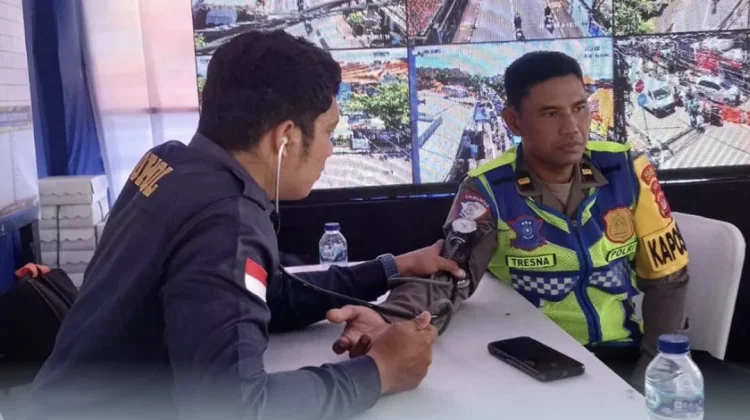 Sidokkes Polres Badung Kawal Kesehatan Personel Ops Ketupat Agung 2026