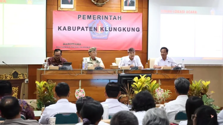 Matangkan Sertifikat KI 2026, Kanwil Hukum Bali Sinergi Klungkung.