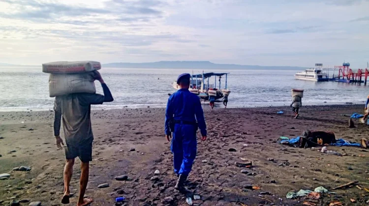 Intensifkan Pengamanan di Pelabuhan Kampung Kusamba