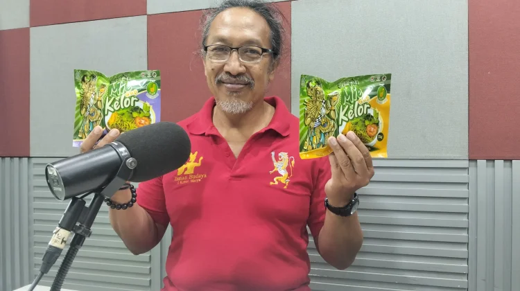 Wayan Sumerta Lahirkan Mie Daun Kelor Kaya Nutrisi