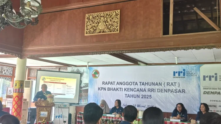 KPN Bhakti Kencana RRI Denpasar Gelar RAT