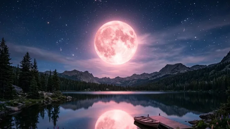 Fenomena Pink Moon Terjadi Awal April, Warga Pesisir Diimbau Waspadai Air Pasang