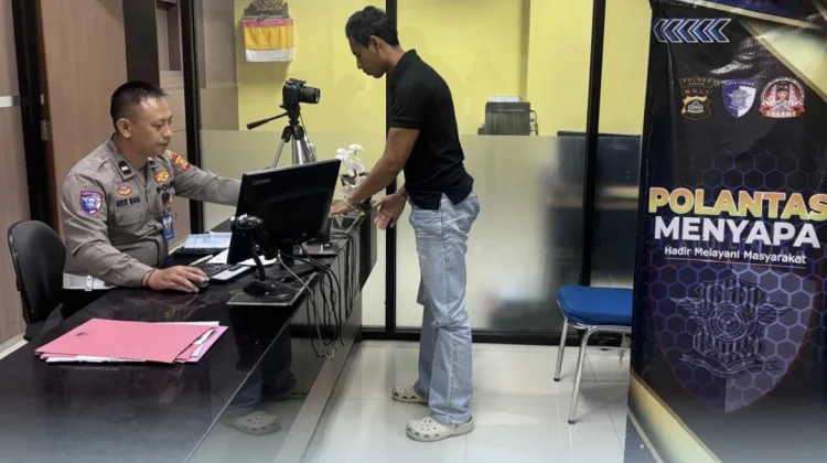 Komitmen Polantas Polres Badung Melayani Sepenuh Hati