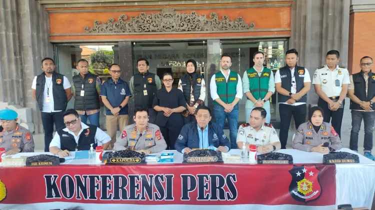 Polisi Bali Ringkus Buronan Narkotika dan Pencucian Uang Jaringan Internasional