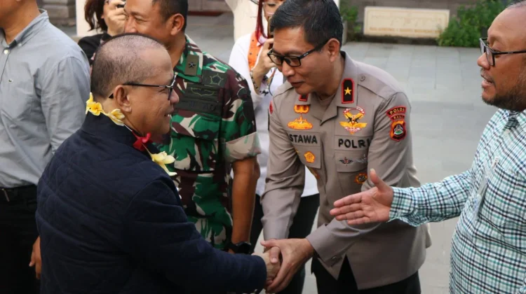Wakapolda Bali Hadiri Pelepasan Seribu PMI ke Bulgaria