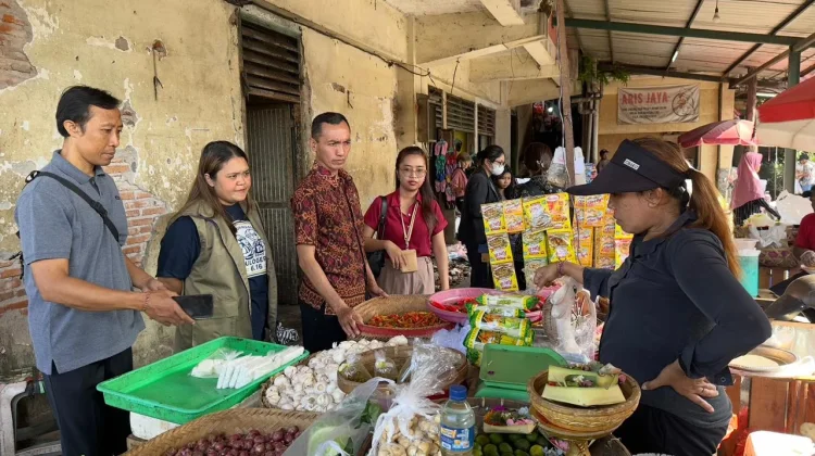 Satgas Pangan Polda Bali Sidak, Harga Bapokting Stabil
