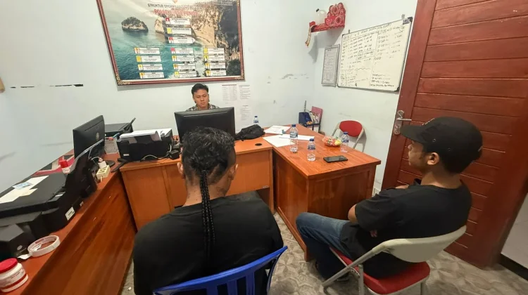 Tim Jalak Polsek Nusa Penida Telusuri Postingan Meresahkan