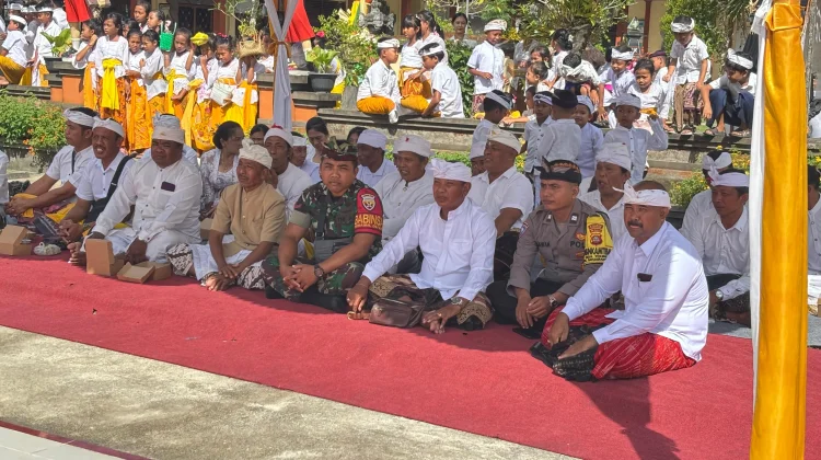 Bhabinkamtibmas Amankan Kegiatan Karya di SD Negeri Tohpati