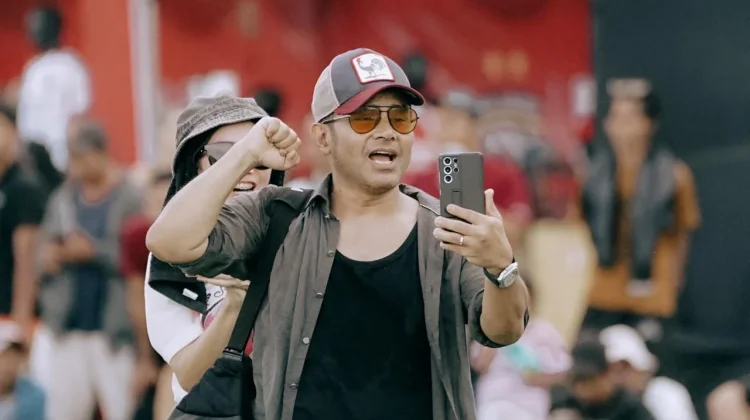 Judika Terpukau Bali 7s 2026, Dampingi Putra Bertanding di Bali United TC