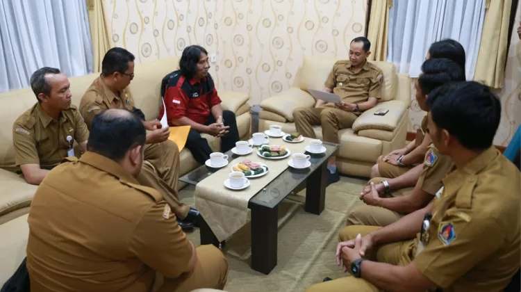Wabup Klungkung Terima audiensi dari Pengurus Cabang Pramuka