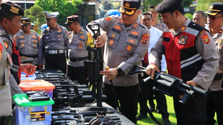 Pastikan Kesiapan Tugas, Kapolres Klungkung Cek Langsung Kelayakan Sarpras